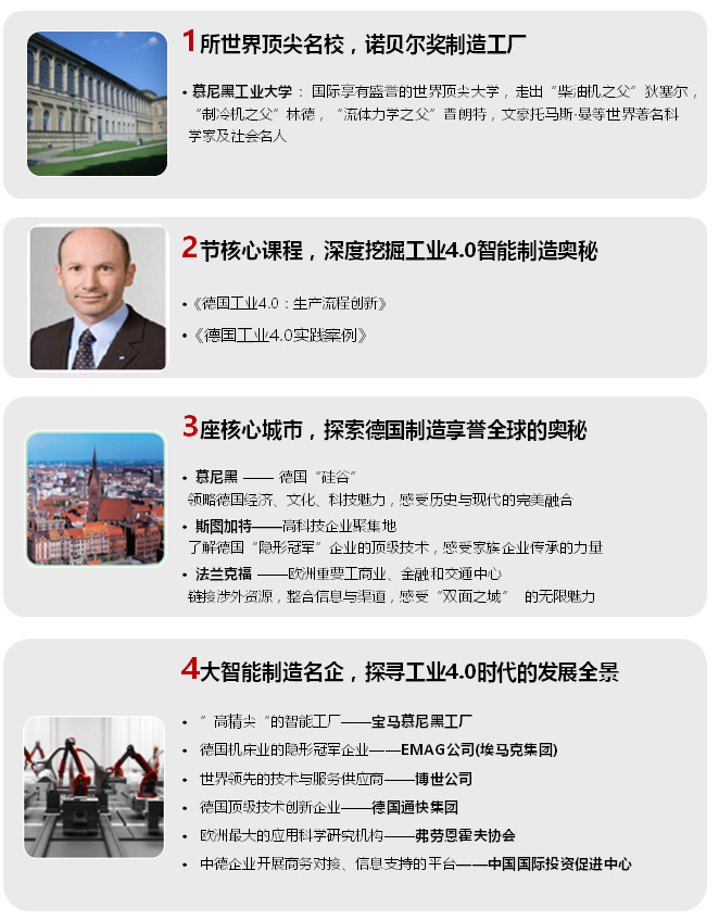 学习德国工业4.0——德国游学考察