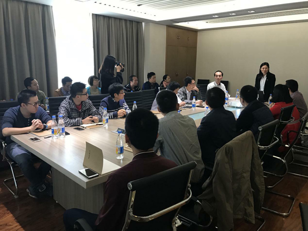 与浪潮高管面对面沟通学习