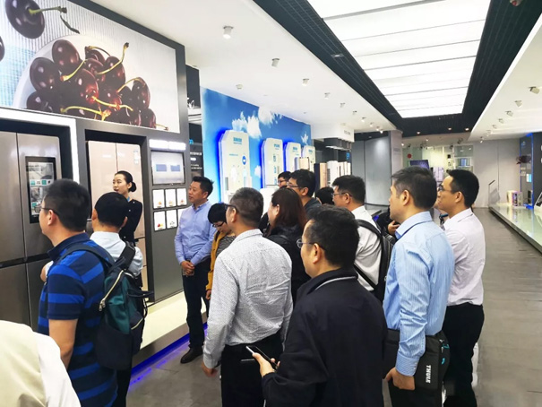 美的产品展厅参观考察