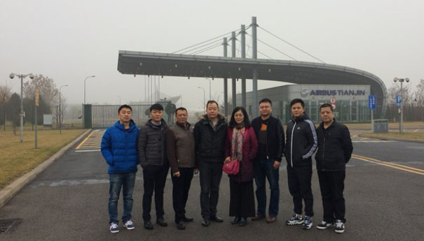 参观空中客车