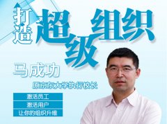 马成功：如何打造超级组织