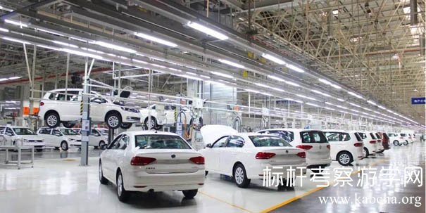 走进上海大众智慧工厂参观