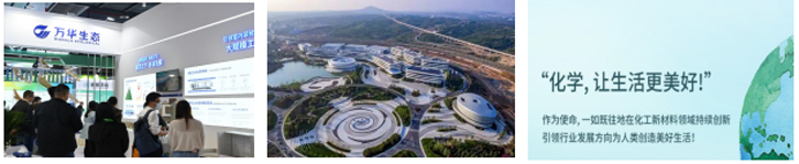 参观烟台万华化学展厅